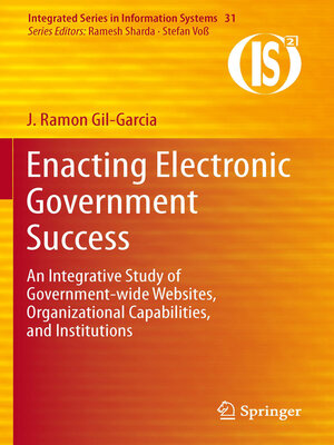 cover image of Enacting Electronic Government Success